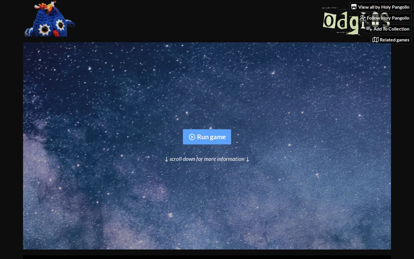 ODGŁOS website homepage screenshot