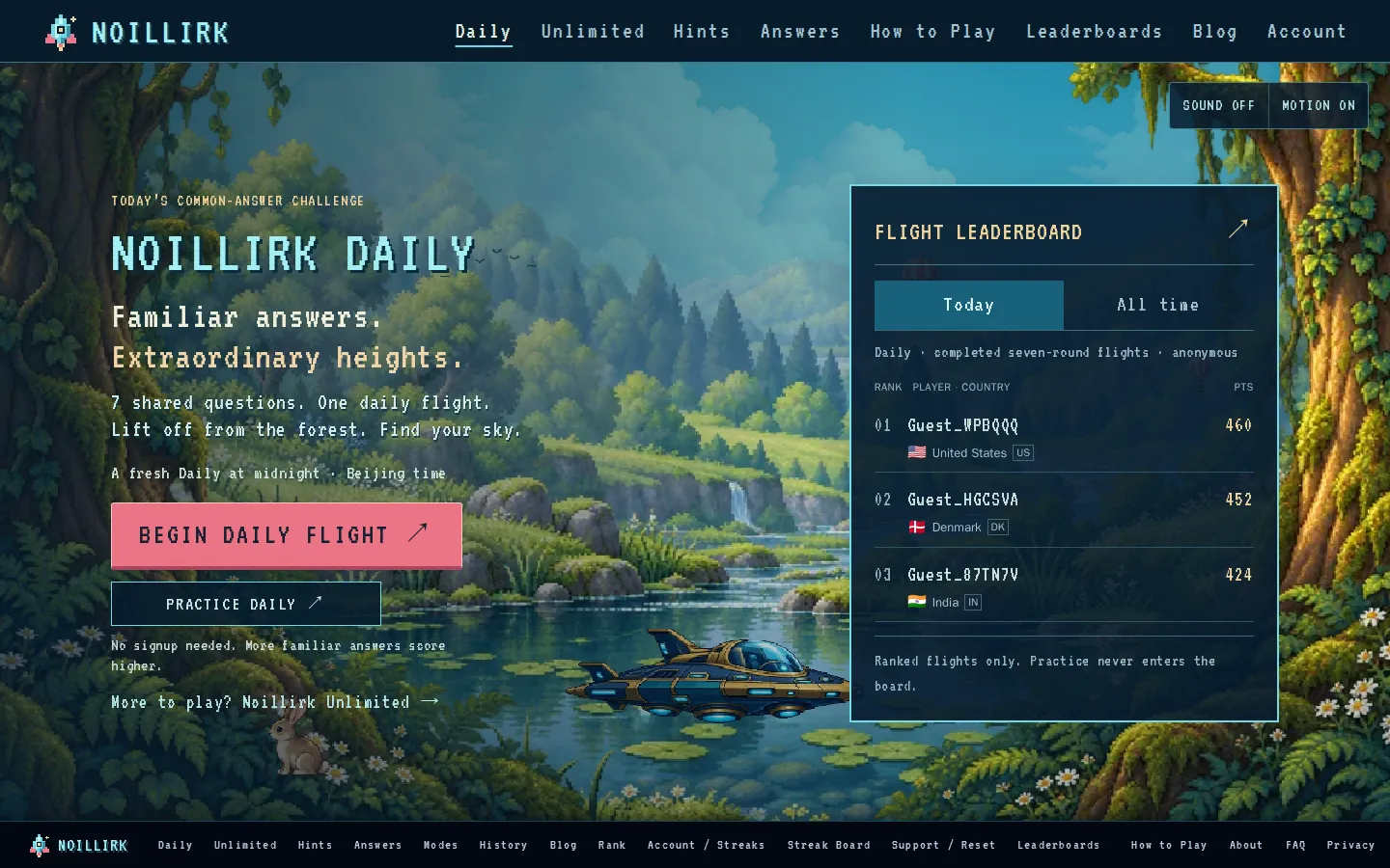 noillirk.app website homepage screenshot