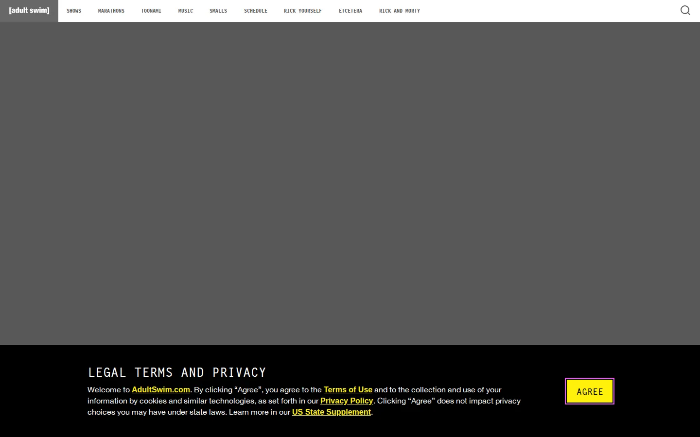Elastic Man website homepage screenshot