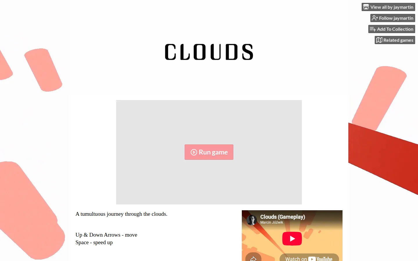Clouds (2022) website homepage screenshot