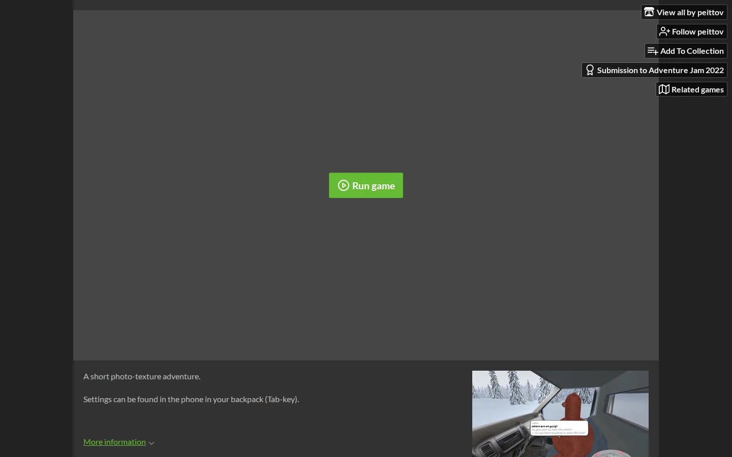 An Ice Place website homepage screenshot