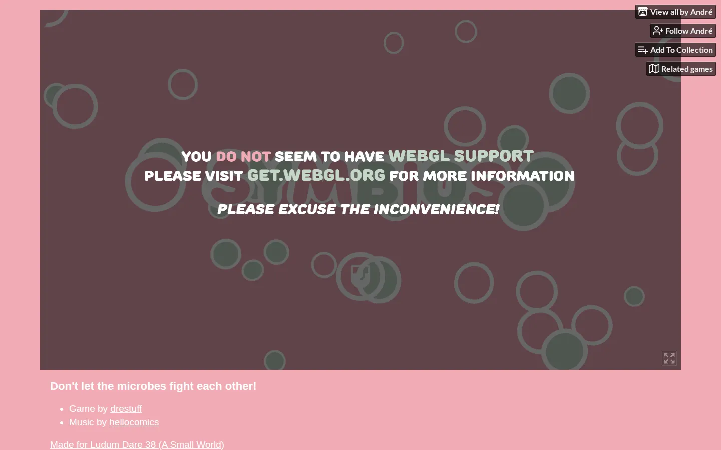 SYMBIOS website homepage screenshot
