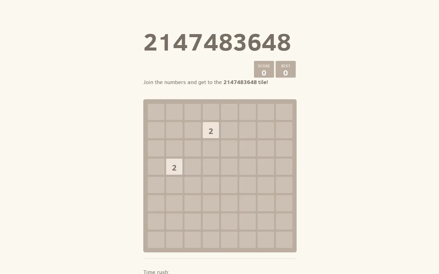 2147483648 website homepage screenshot