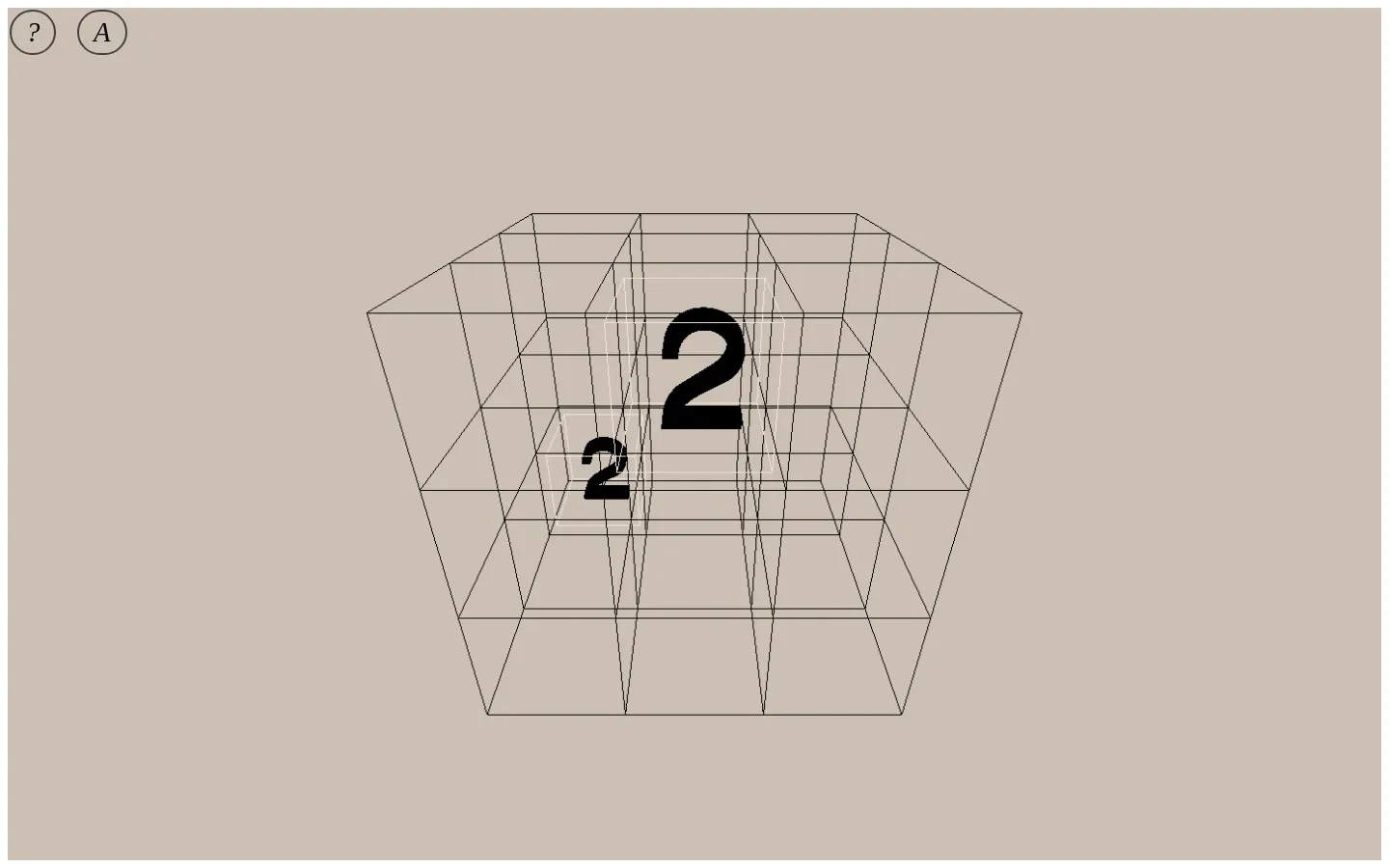 2048 cubed website homepage screenshot