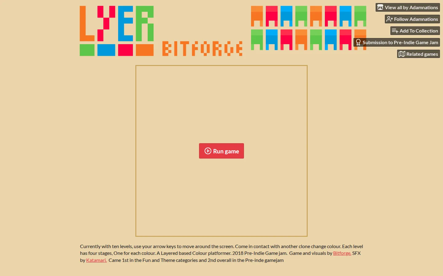 Lyer; are your eyes lying? website homepage screenshot