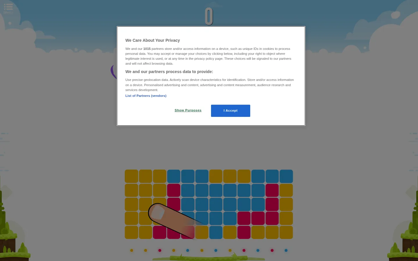 Trim FRVR website homepage screenshot