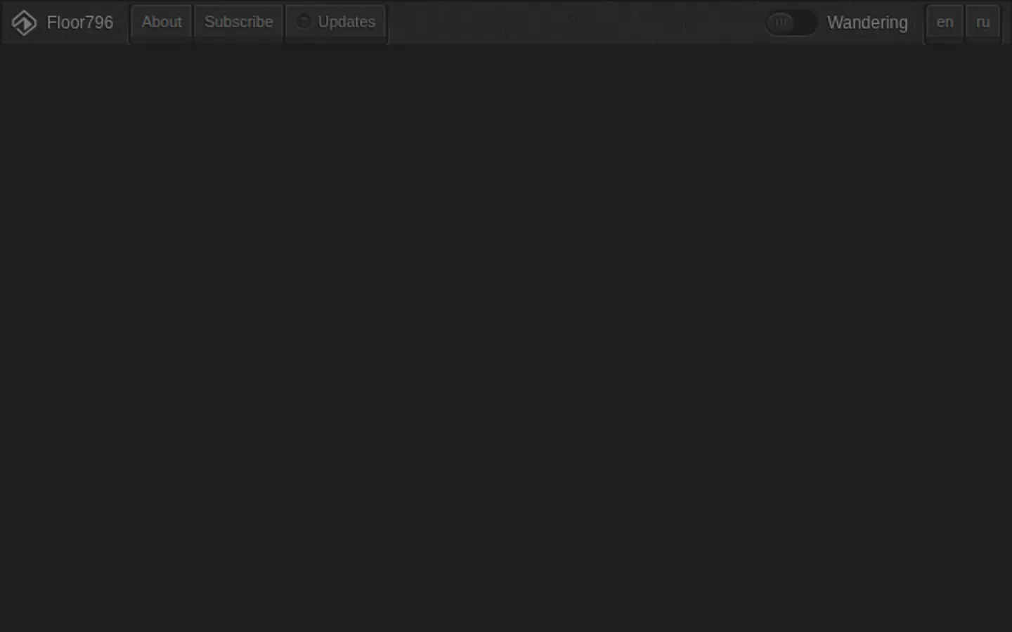 Floor 796 website homepage screenshot