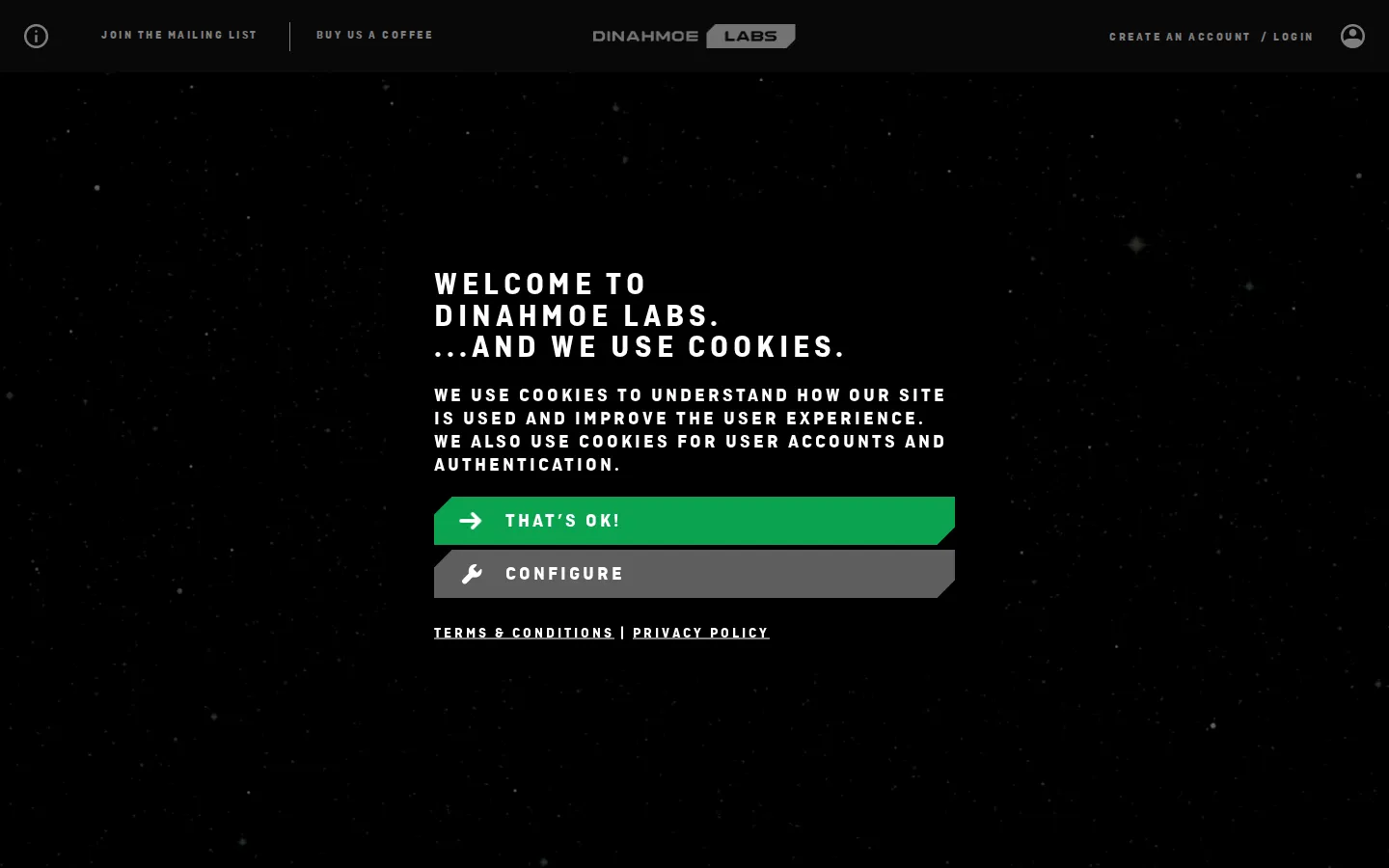 Plink website homepage screenshot