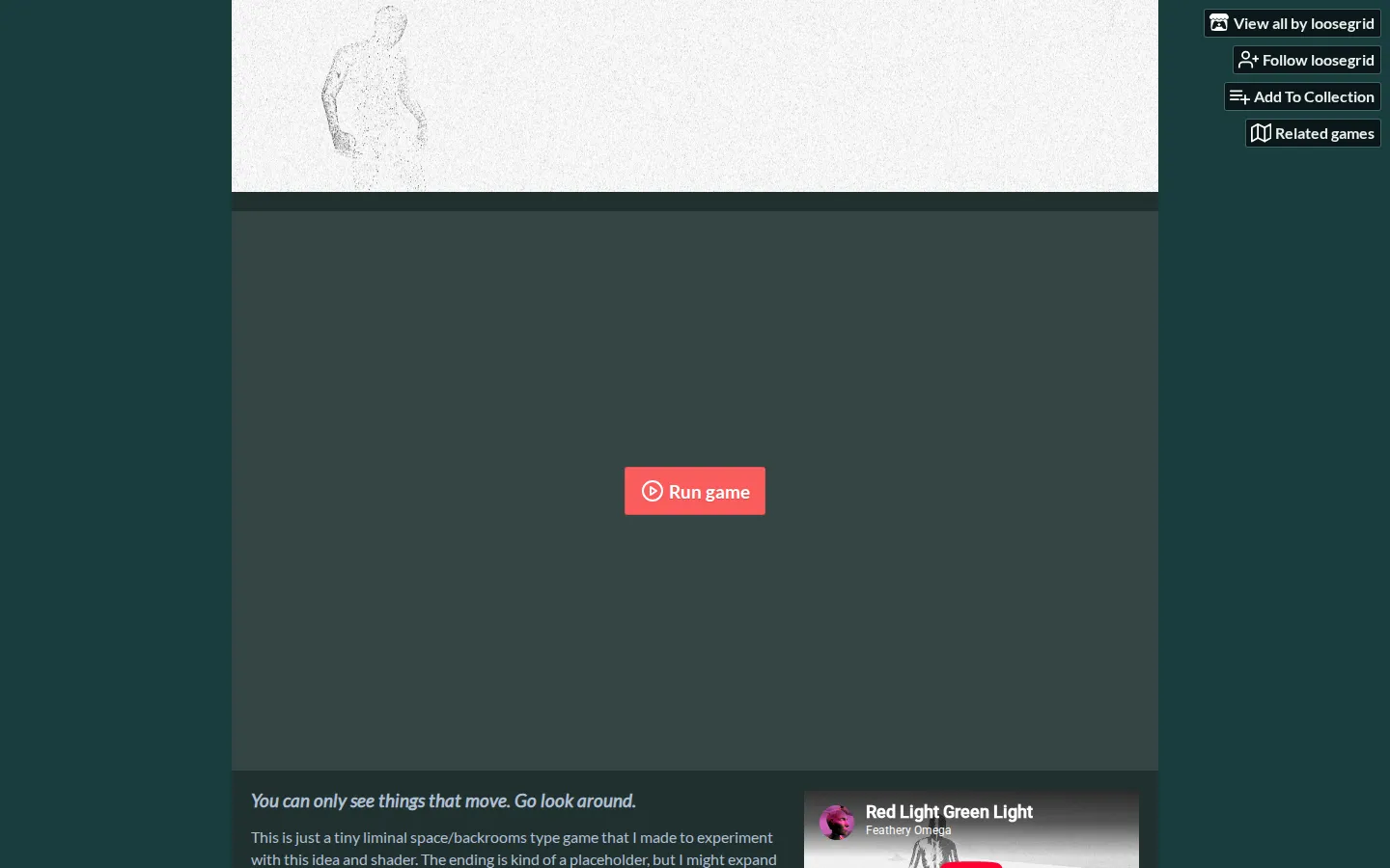 Red Light Green Light website homepage screenshot