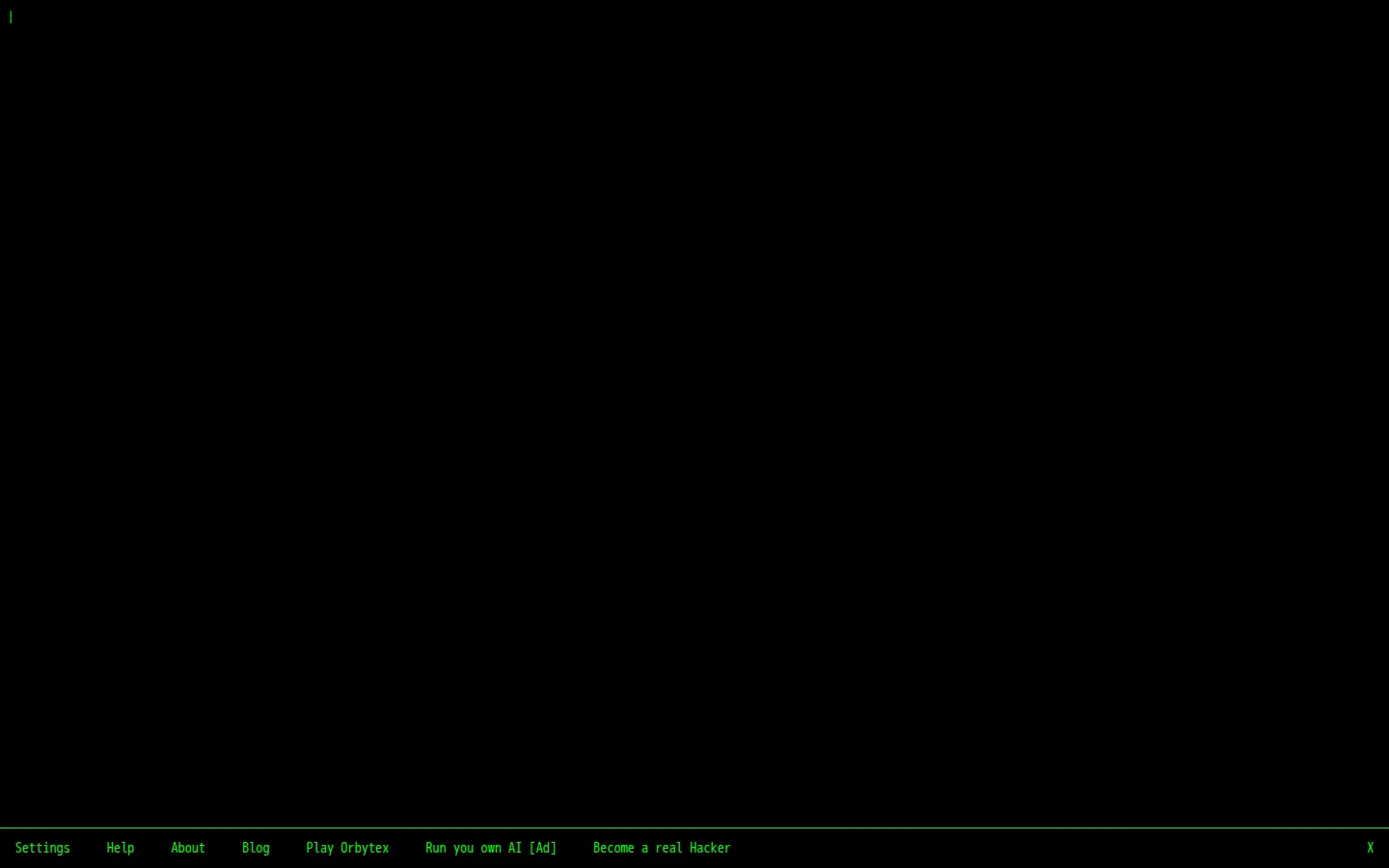 Hacker Typer website homepage screenshot