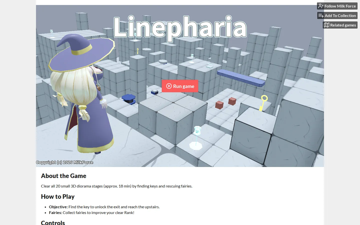 Linepharia website homepage screenshot