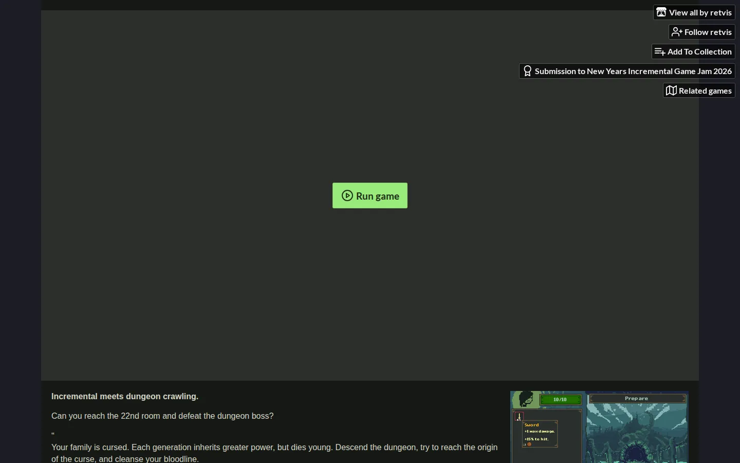 Power Inherited website homepage screenshot