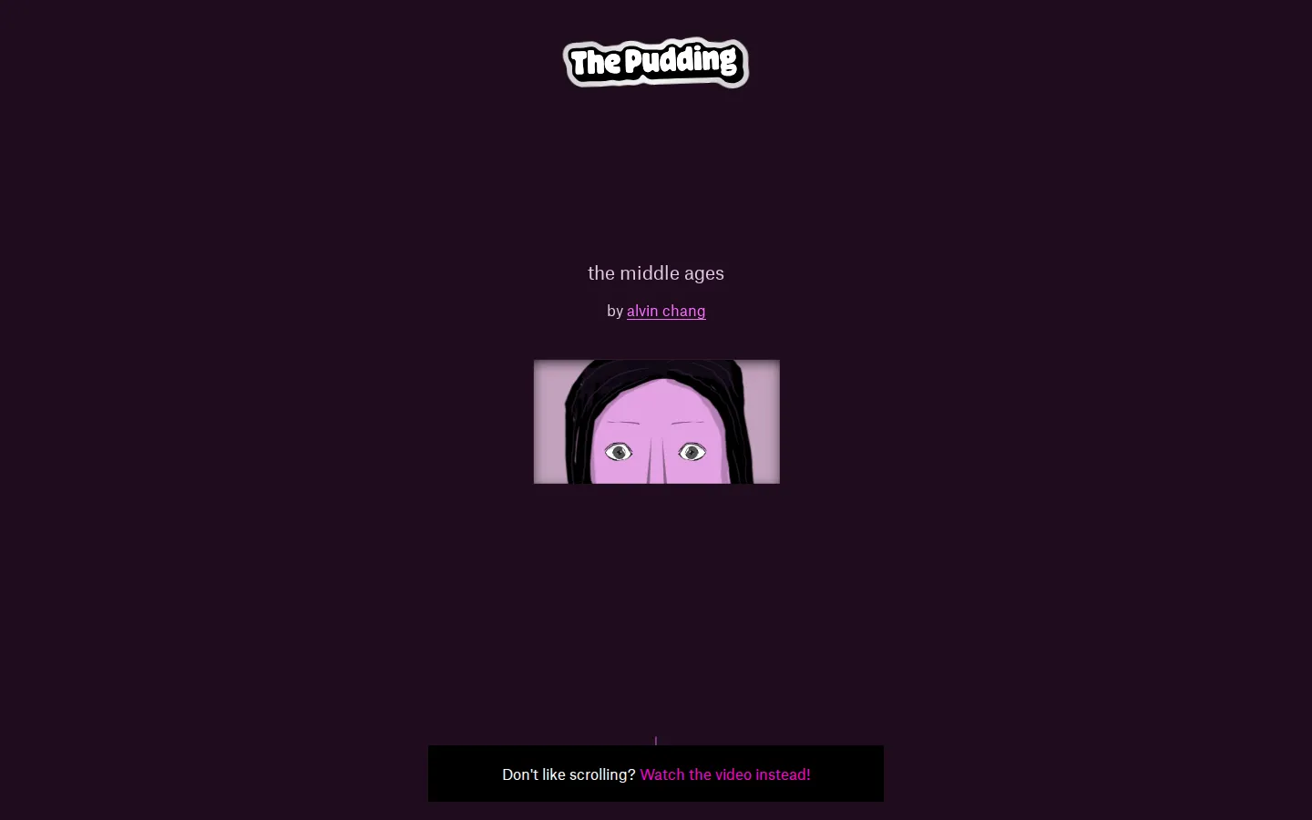 The Middle Ages website homepage screenshot