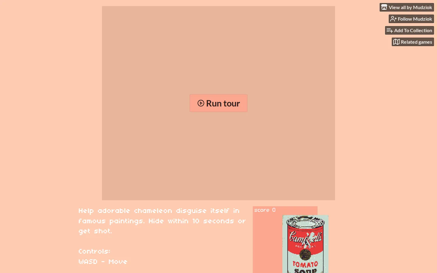 Liz Art Gallery website homepage screenshot
