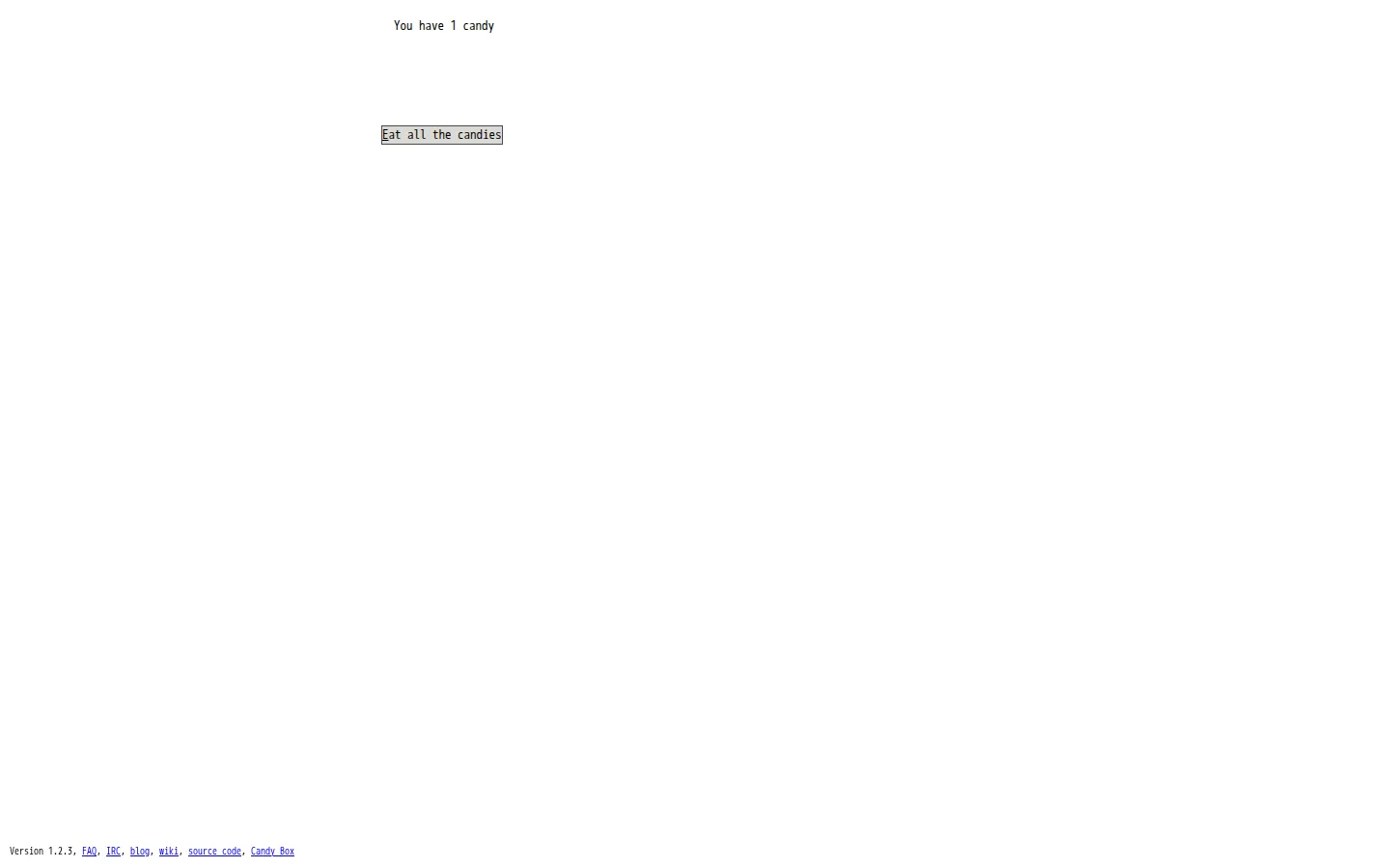 Candy Box 2 website homepage screenshot