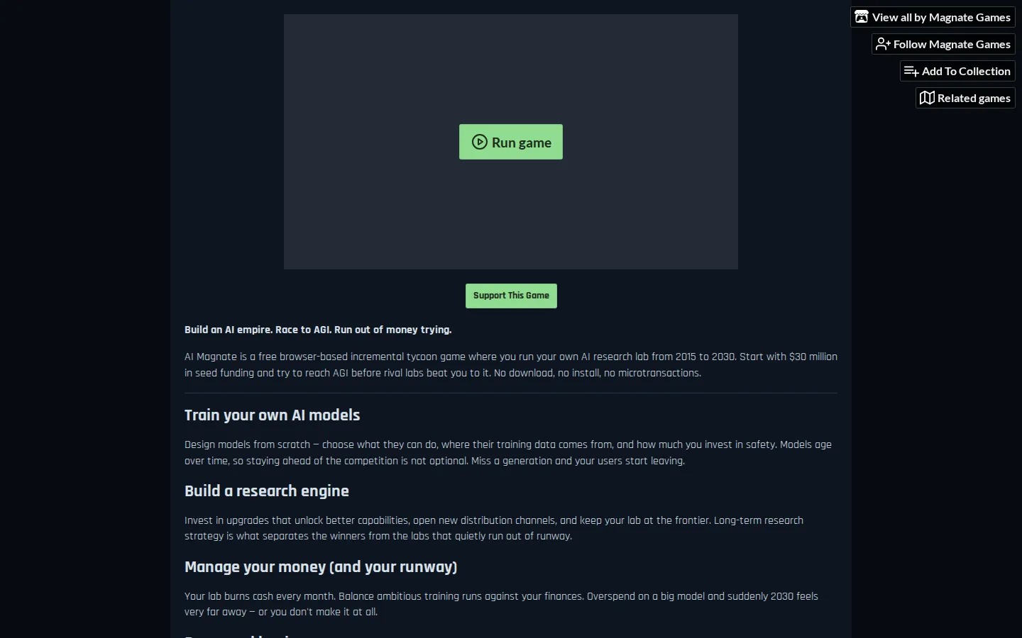 AI Magnate website homepage screenshot
