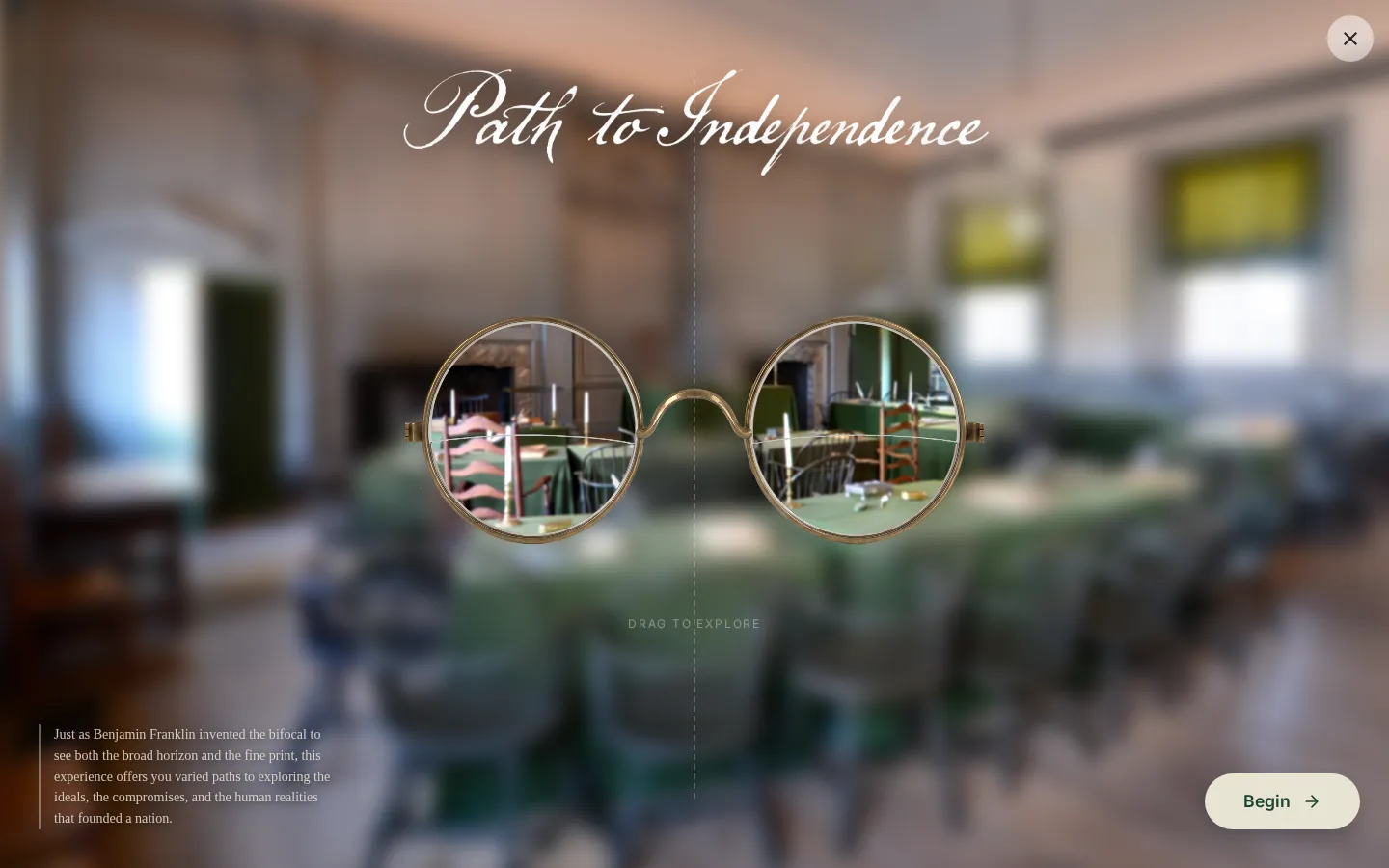 Path to Independence website homepage screenshot