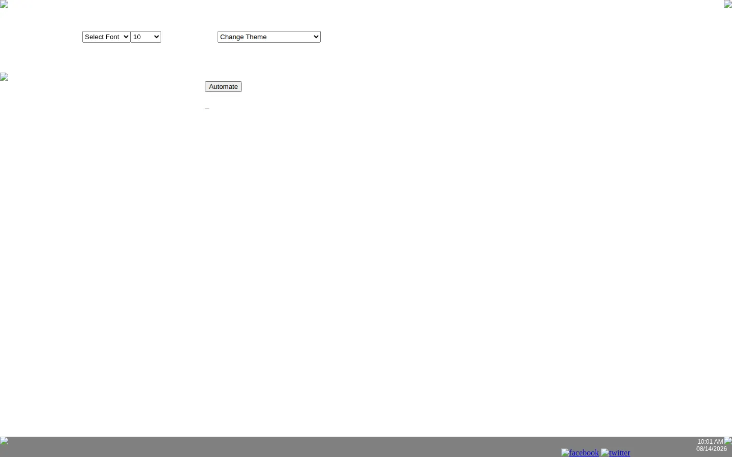 Word Simulator website homepage screenshot