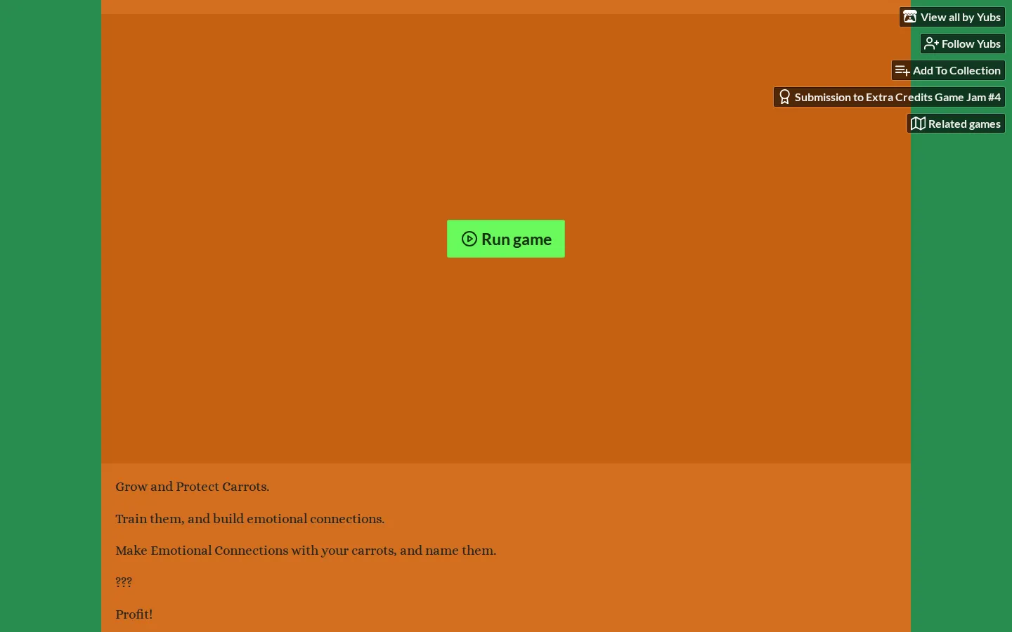 Carrot Care website homepage screenshot