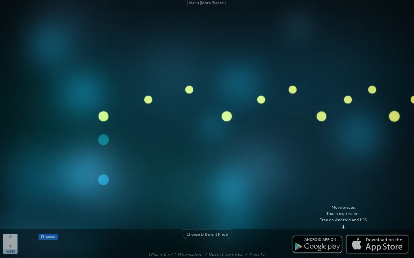 Touch Pianist website homepage screenshot