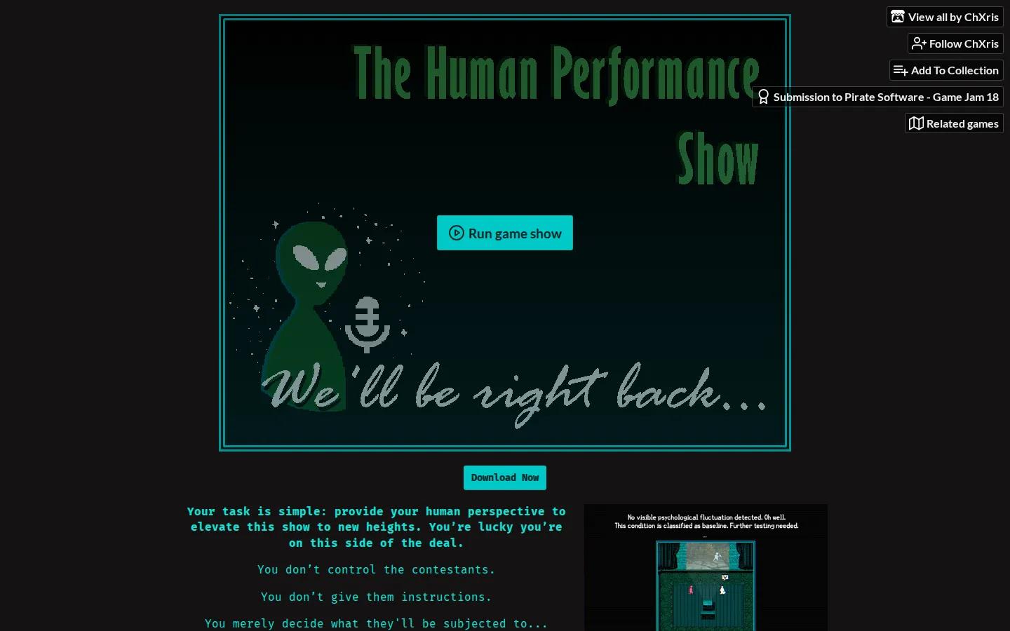 The Human Performance Show website homepage screenshot