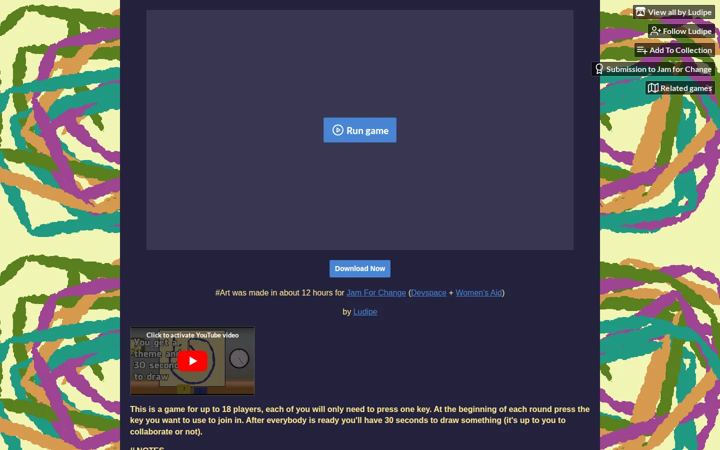 #ART website homepage screenshot
