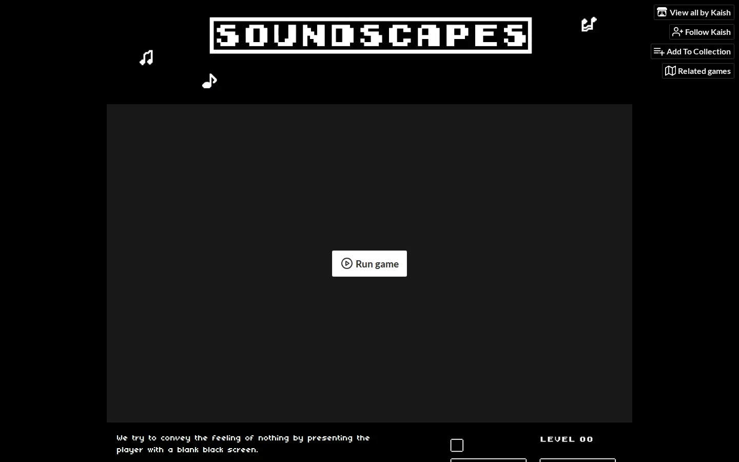 Soundscapes website homepage screenshot