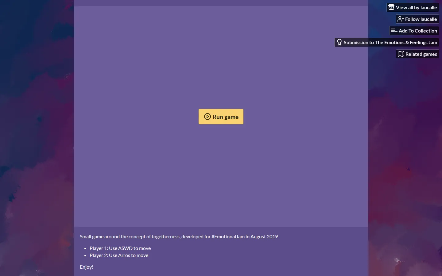 Almost as if we were alone website homepage screenshot